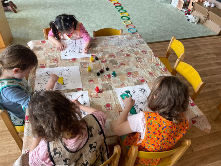 Oslava velikonočních svátků u Šikulků